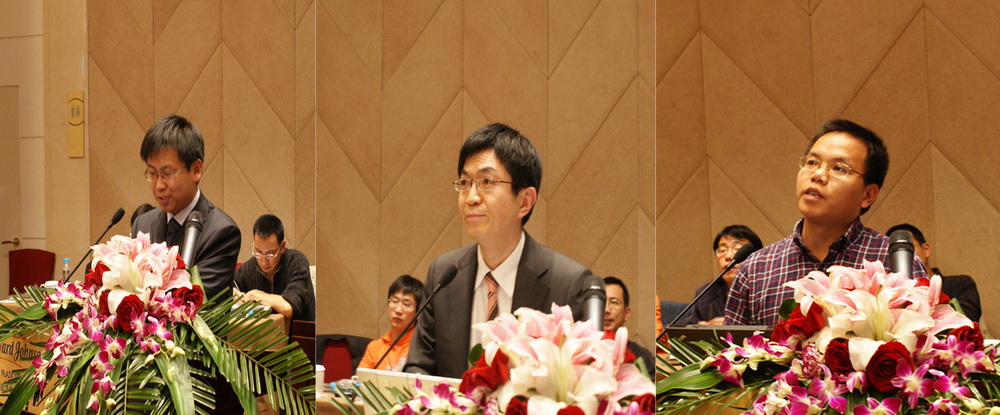 演讲嘉宾:曙光公司技术支持部首席工程师曹连雨、NEC云计算服务解决方案事业部副总经理田泽洋、上海怡德数码方案顾问邱正浩